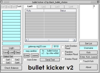 Bullet kicker 1